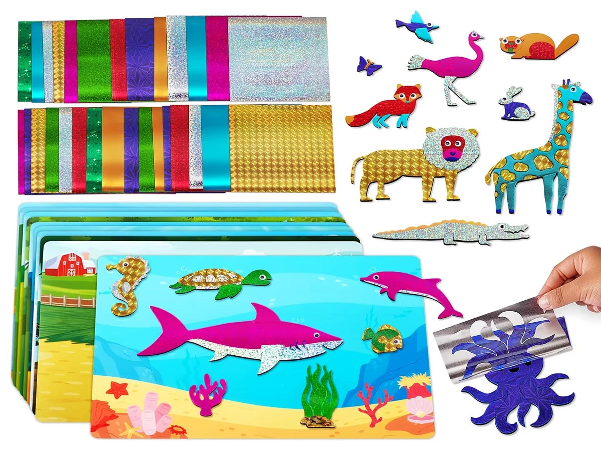 Amazing Animals! Foil Art - US 8043