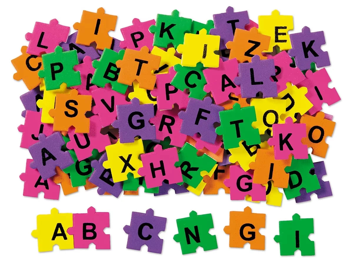 Peel & Stick Puzzle Letters - US 7209