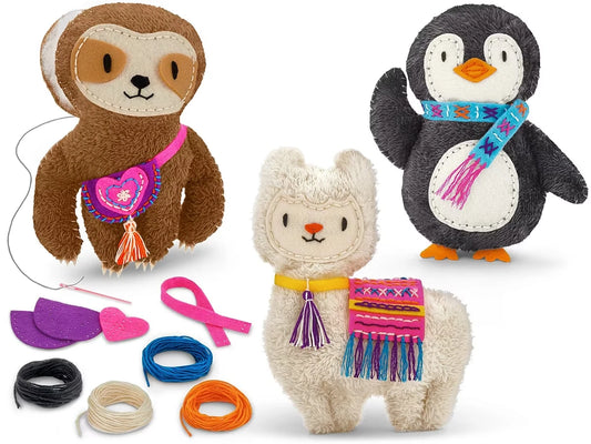 Sew Easy! Stuffed Animals - Complete Set - US 9872