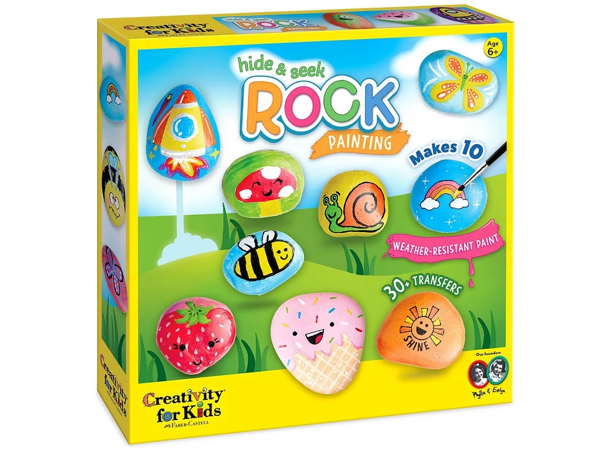 Hide & Seek Rock Painting Kit - US 6457