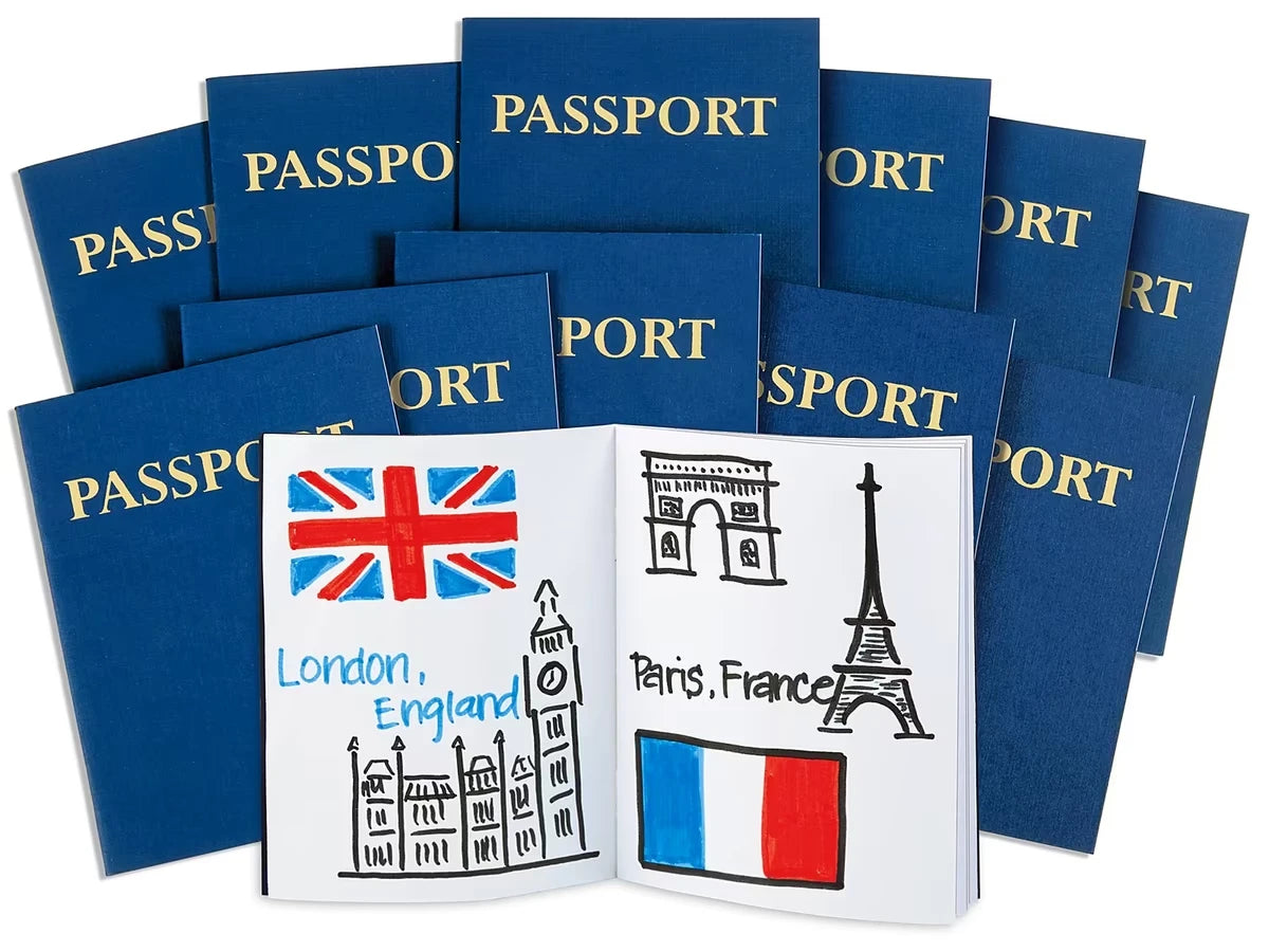 Design-Your-Own Passports - Set of 12 - US 9919