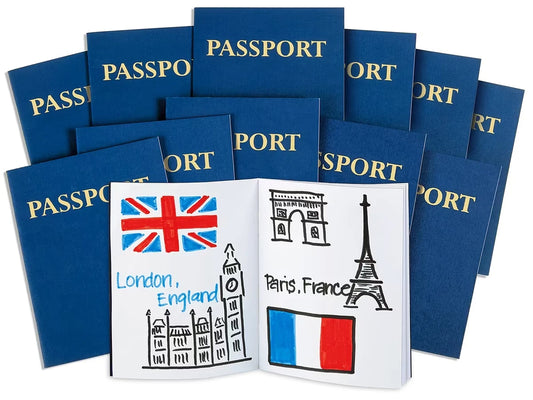 Design-Your-Own Passports - Set of 12 - US 9919