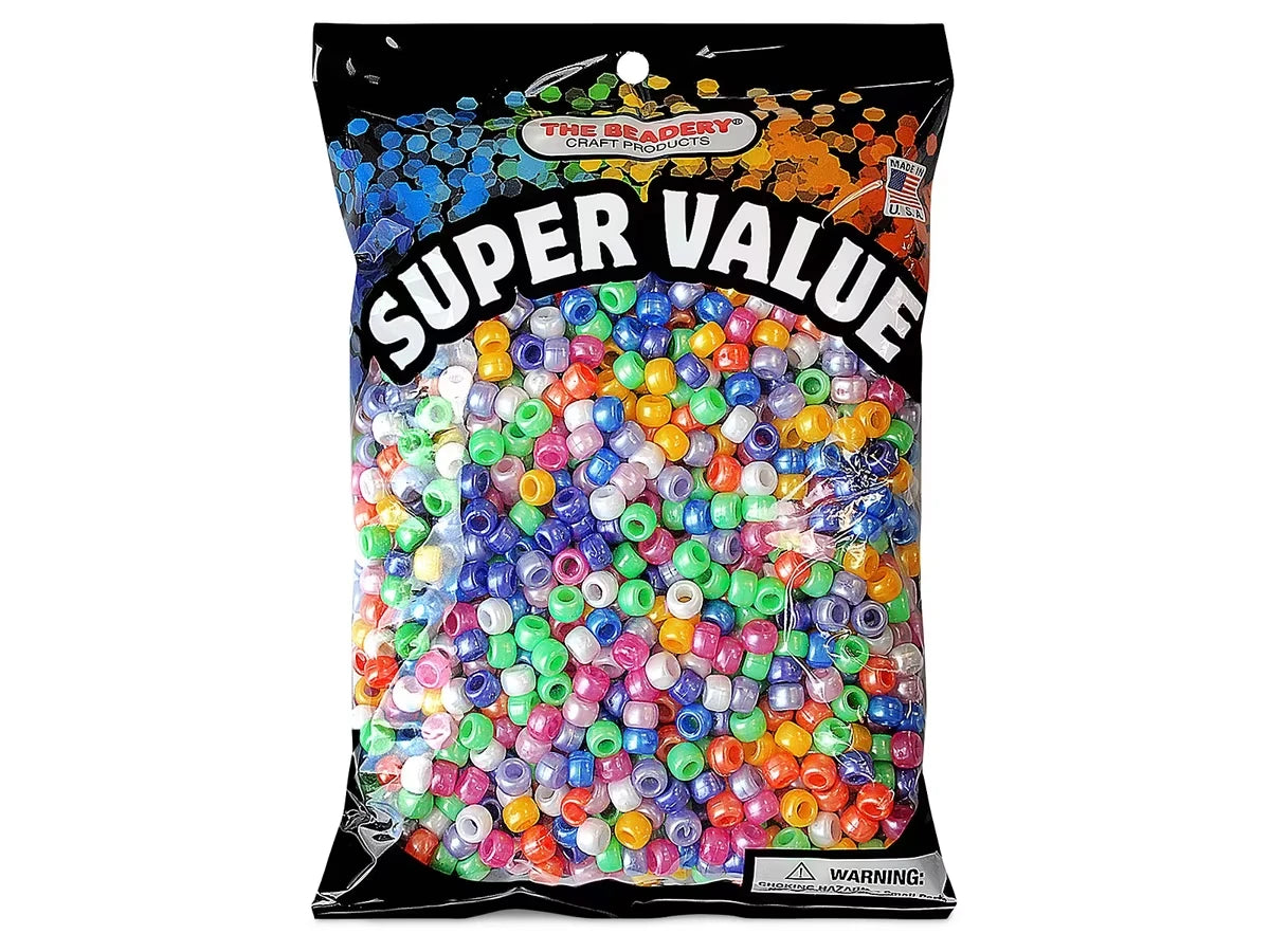 Pearl Pony Beads - US 4636