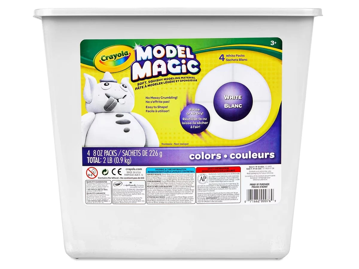 White Model Magic® Clay - US 4859