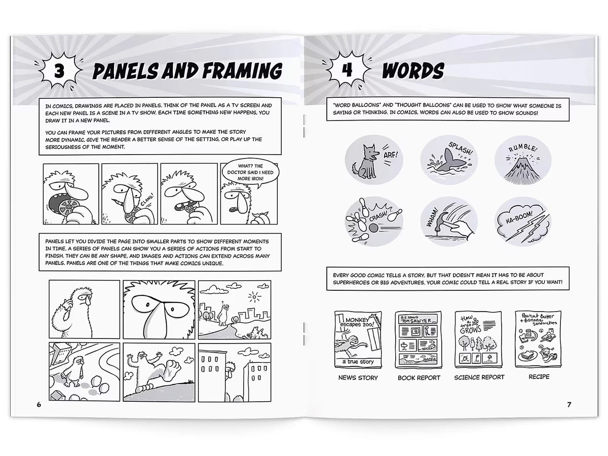 My Comic Book® Create-Your-Own Comic Kit - US 4913