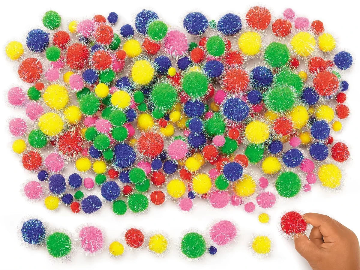 Glitter Pom-Poms - US 2741