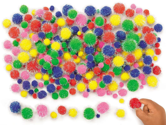 Glitter Pom-Poms - US 2741