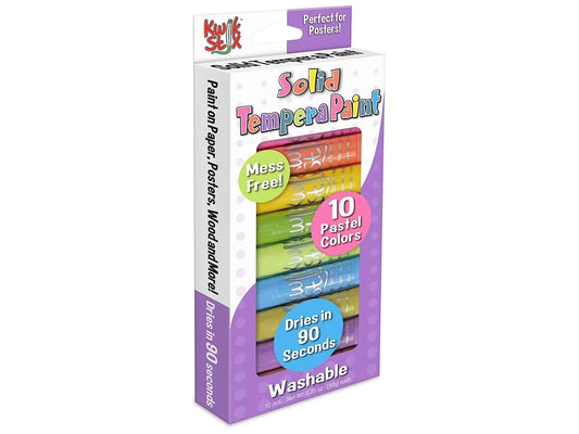 Kwik Stix™ Tempera Pastel Painters - Set of 10 - US 9695
