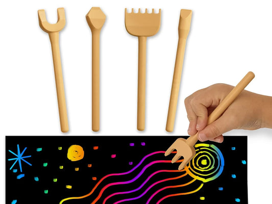 Scratch Art Design Tools - US 5285
