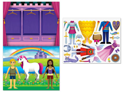 Fashion Friends Dress-Up Reusable Sticker Pad - US 9283