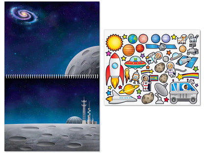 Amazing Adventures Reusable Sticker Pad - US 9651