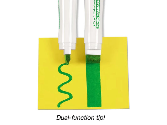 Jumbo Washable Markers - Set of 6 - US 3898