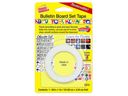 Removable Bulletin Board Set Tape - US 4127