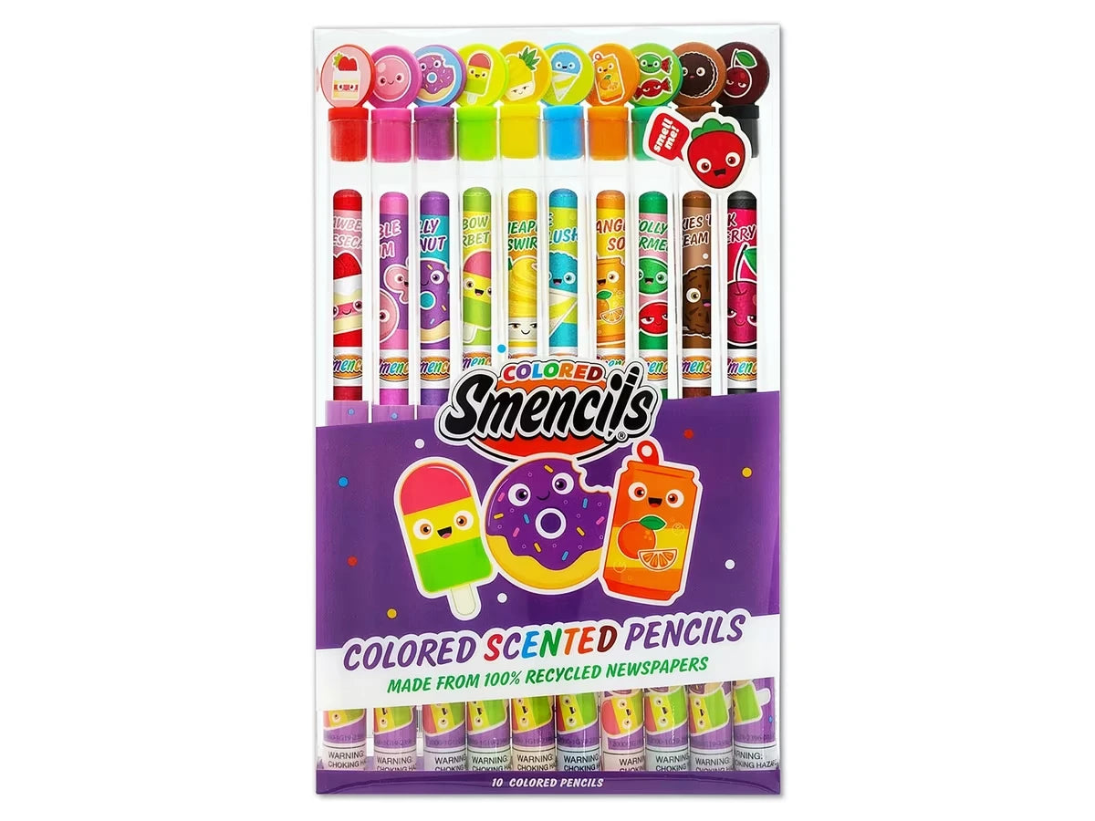 Sweet Treat Scented Colored Pencils - Set of 10 - US 6949