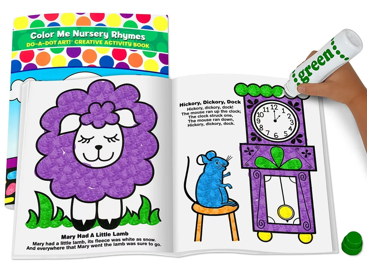 Do-A-Dot Art!® Color Me Nursery Rhymes Activity Book - US 5694