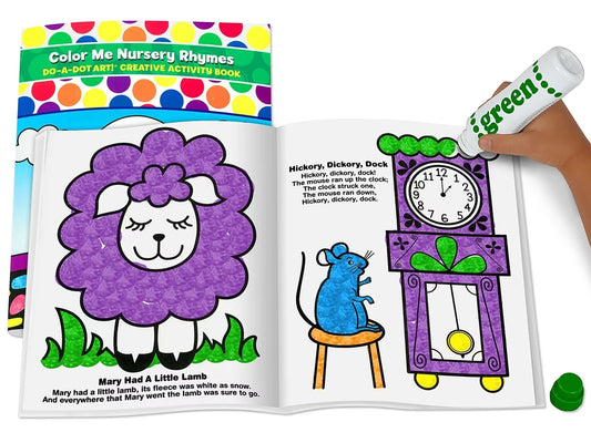 Do-A-Dot Art!® Color Me Nursery Rhymes Activity Book - US 5694