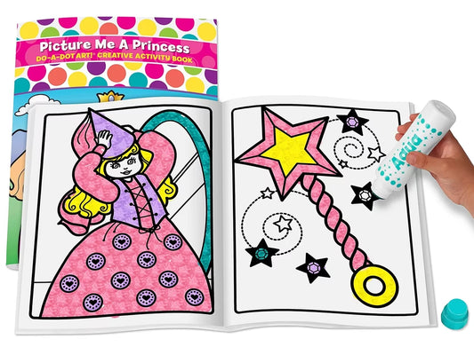 Do-A-Dot Art!® Picture Me a Princess Activity Book - US 2529
