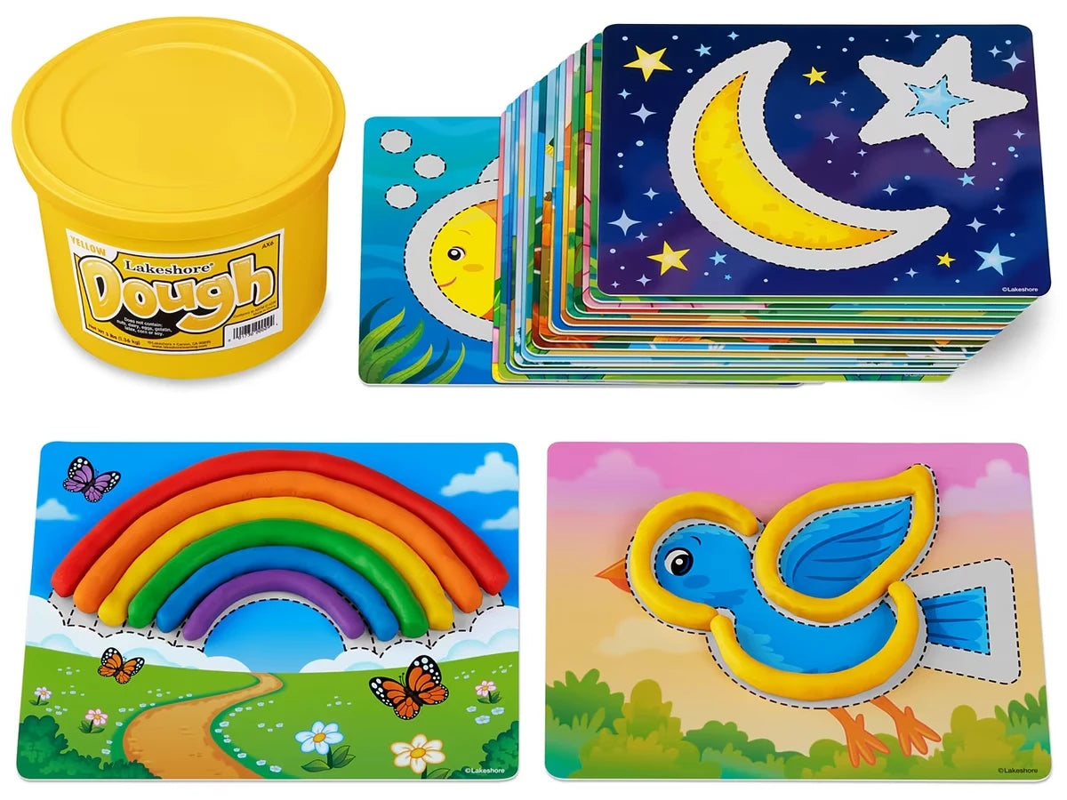 Complete-The-Scene Dough Mats - Our Natural World - US 9168