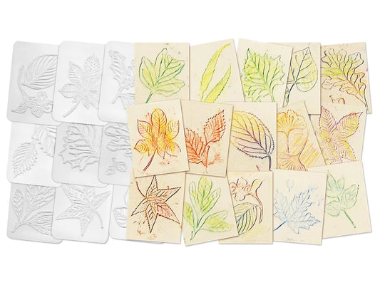 Leaf Rubbing Plates - US 2488
