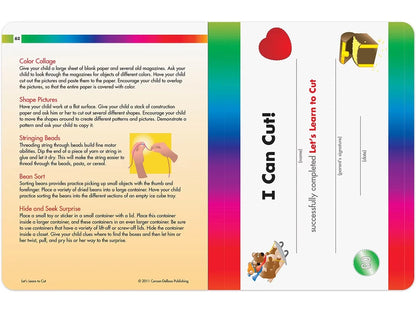 Spectrum® Let’s Learn to Cut Workbook - US 1808