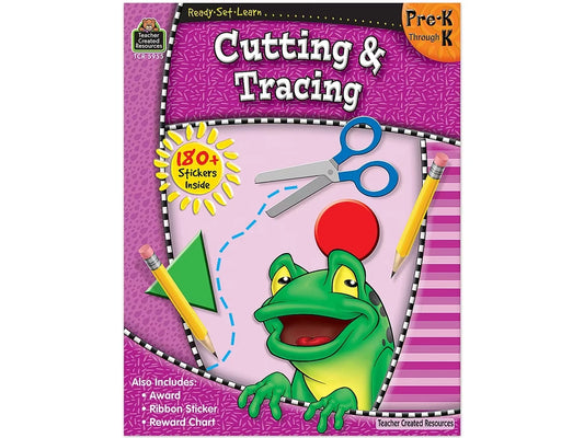 Cutting & Tracing Activity Book - US 8444