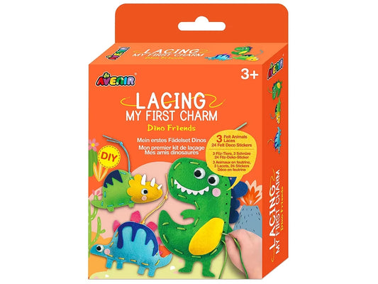 My First Lacing Charms - Dino Friends - US 4561