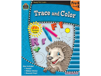 Trace & Color Activity Book - US 2389