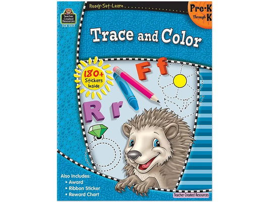 Trace & Color Activity Book - US 2389