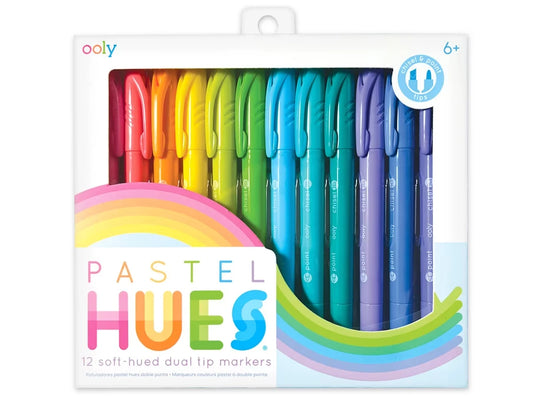 Pastel Dual-Tip Markers - Set of 12 - US 6765