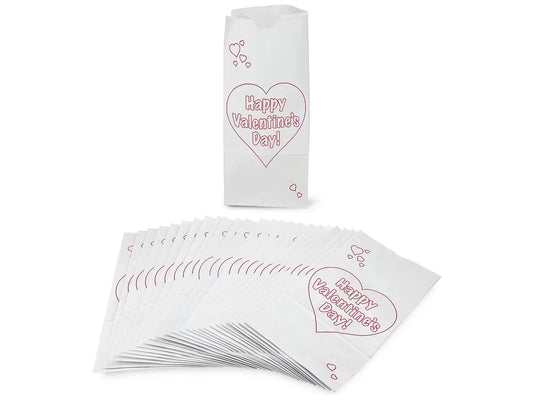 Design-Your-Own Valentine’s Day Bags - Set of 25 - US 5284