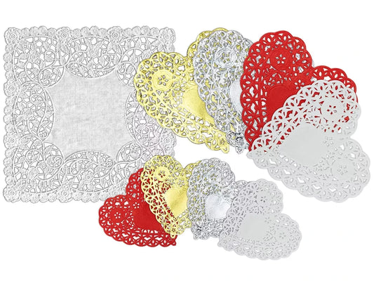 Paper Heart Doily Assortment Pack - US 2564