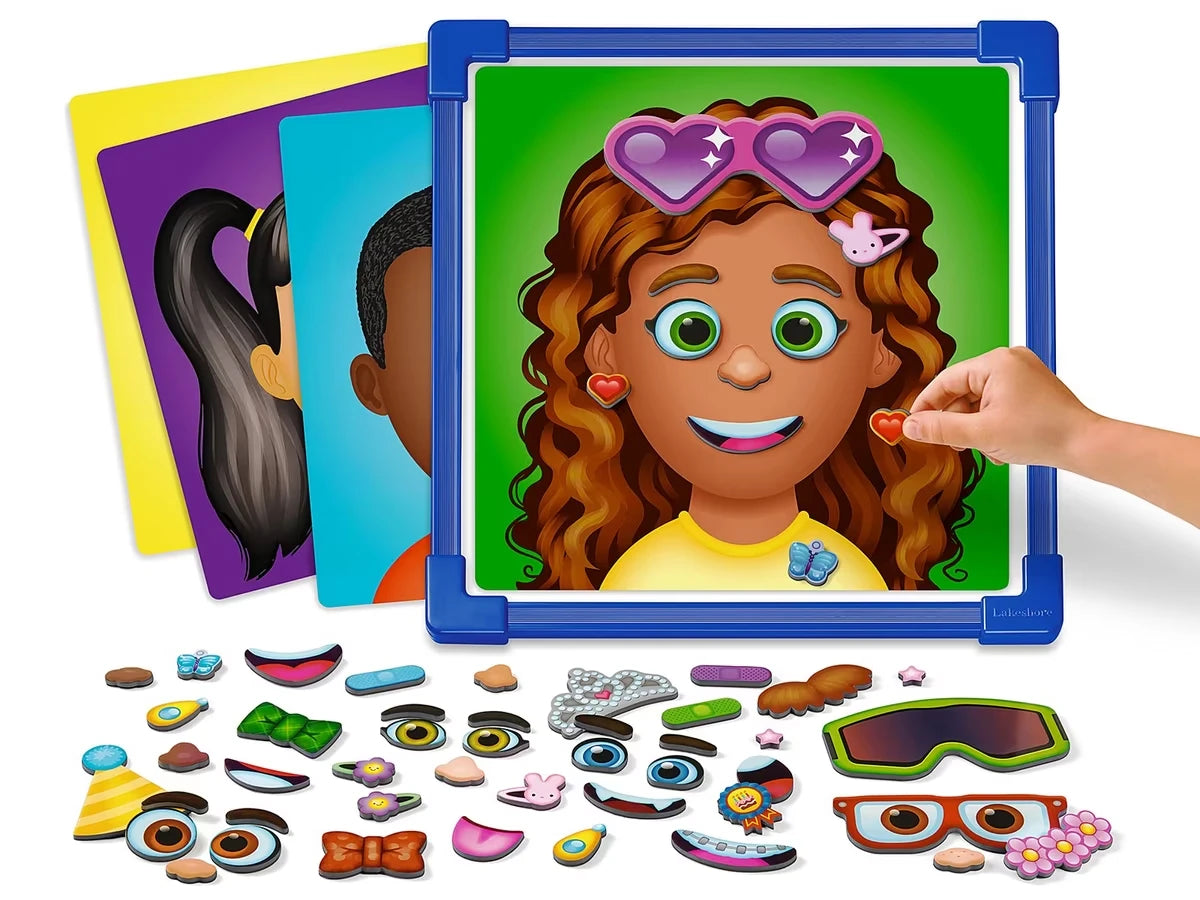 Make-A-Face Magnetic Designer - US 7587