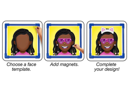 Make-A-Face Magnetic Designer - US 7587