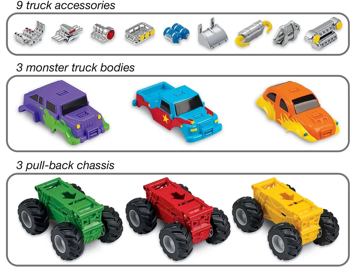 Snap & Design Monster Trucks - US 9649