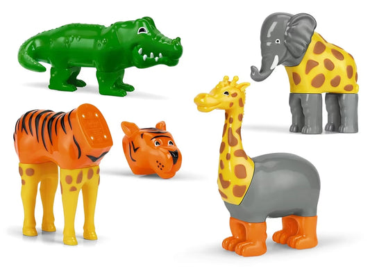 Mix & Match Magnetic Wild Animals - US 7999