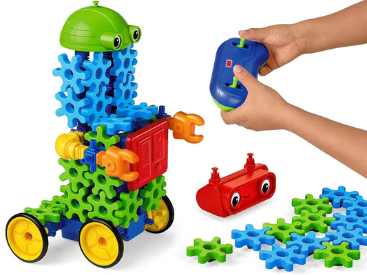 Remote-Control Gear-Bot - US 6125