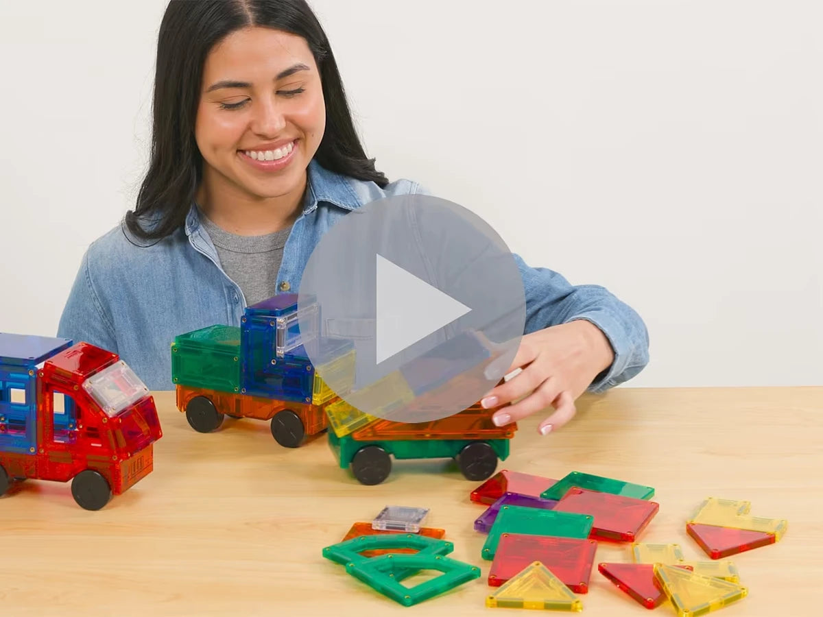 Magnetic Wonder Tiles® - Vehicle Builder - US 2174
