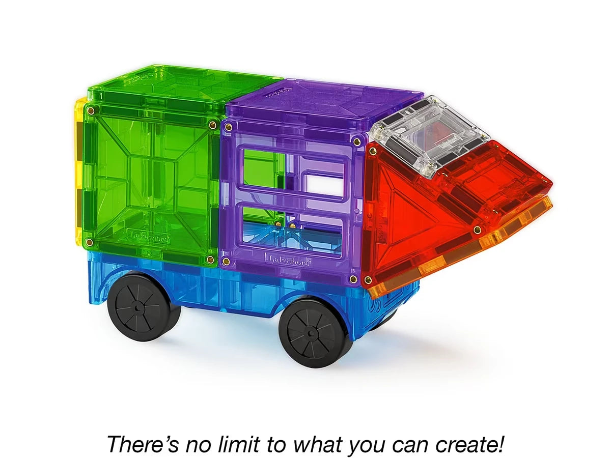 Magnetic Wonder Tiles® - Vehicle Builder - US 2174