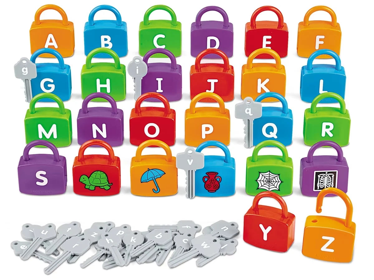 Alphabet Learning Locks - US 7673