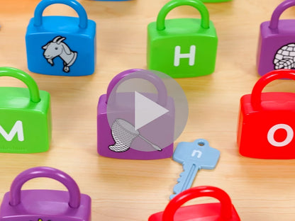 Alphabet Learning Locks - US 7673