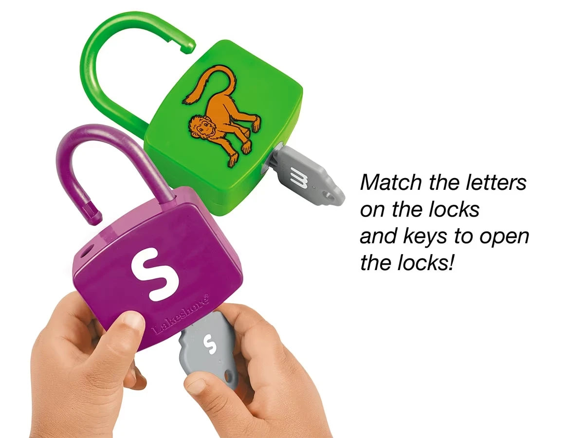 Alphabet Learning Locks - US 7673
