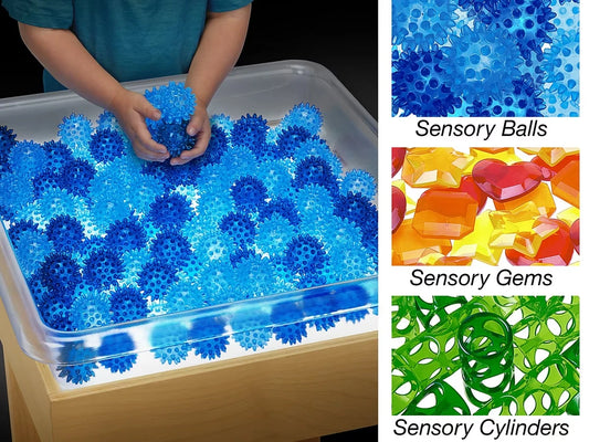 Toddler-Safe Light Table Sensory Materials - Complete Set - US 4112