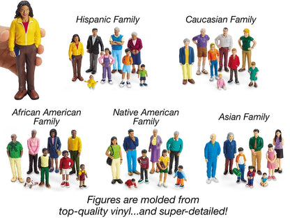 Lakeshore Block Play People - Complete Set - US 3489