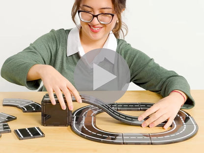 Magnetic Wonder Tiles® - Road Builder - US 5055
