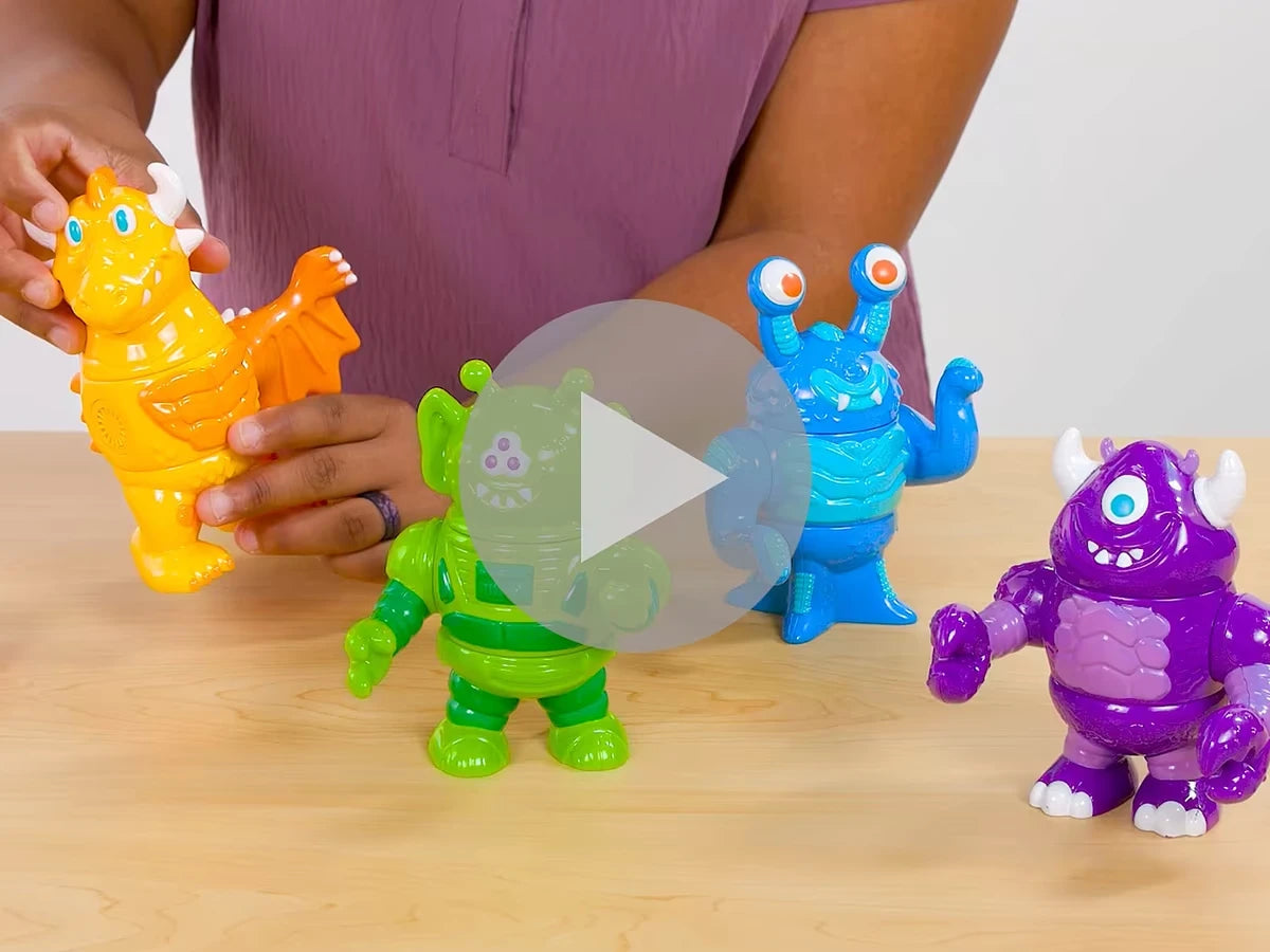 Create & Play Magnetic Monsters - US 4426