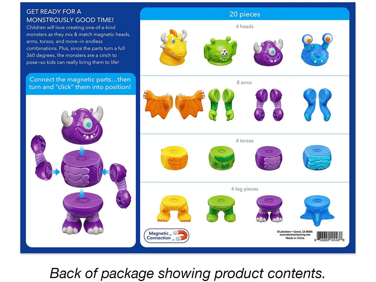 Create & Play Magnetic Monsters - US 4426