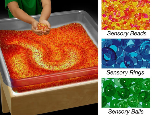 Light Table Sensory Play Materials - Complete Set - US 8405