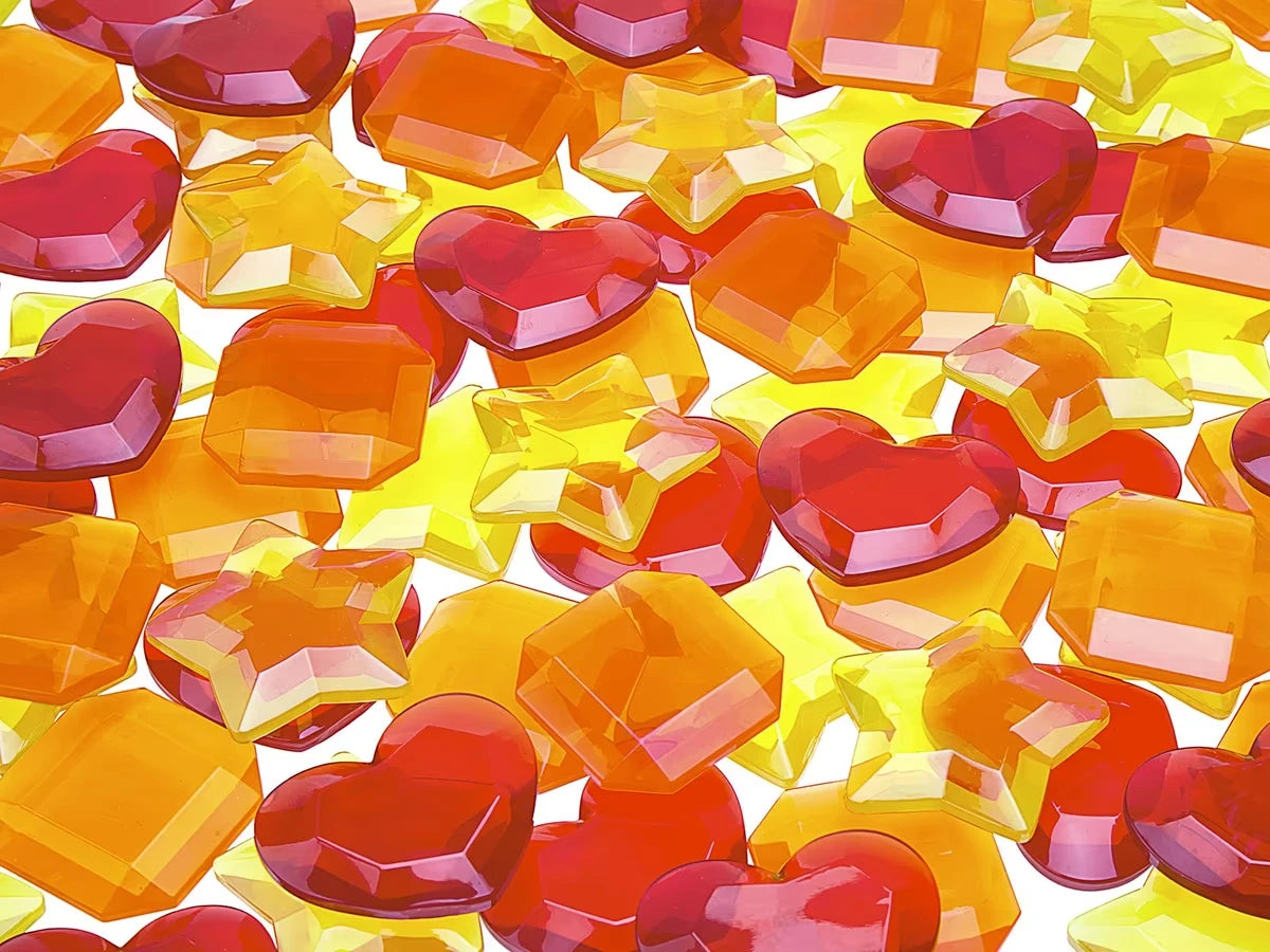 Toddler-Safe Light Table Sensory Gems - US 6306