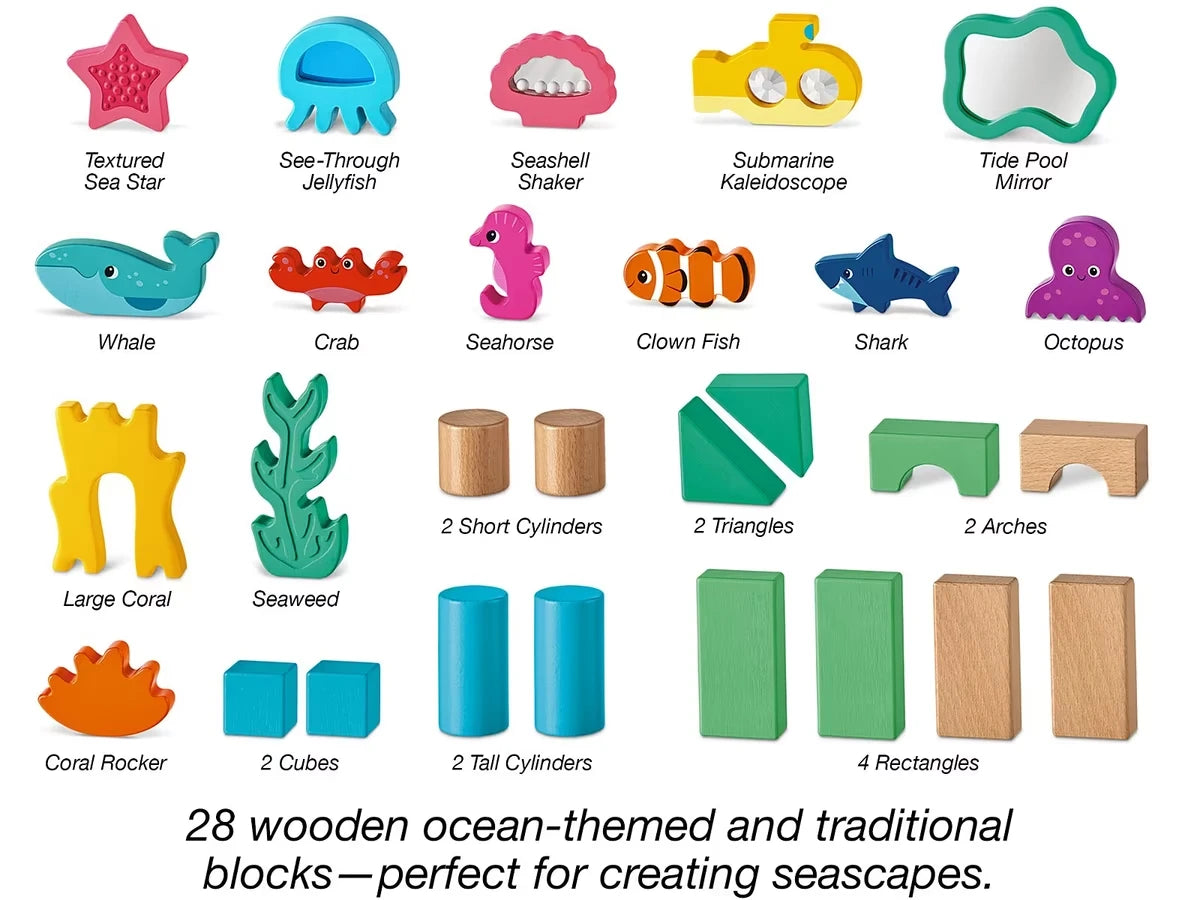 Under the Sea! Sensory Blocks - US 1530