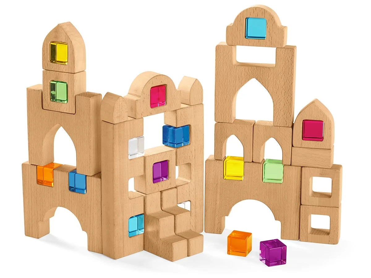 Wood & Crystal Fantasy Blocks - US 1558